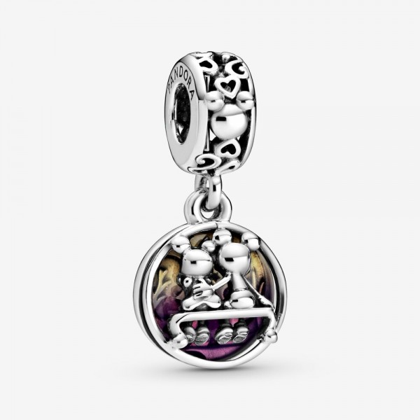 Pandora Moments - Disney Bedel 798866C01 Mickey & Minnie Happily Ever After