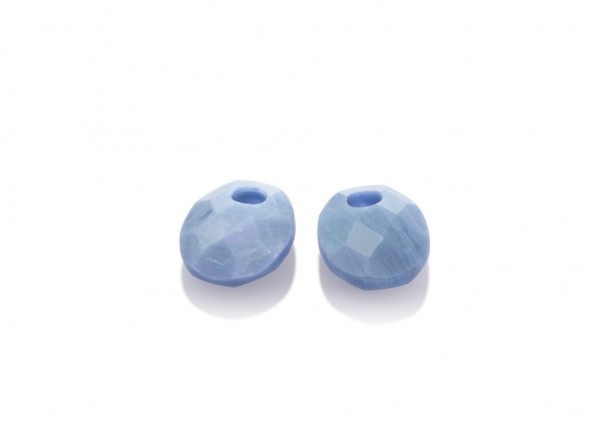 Sparkling Jewels - Creoolhangers EAGEM37-SO Blue Aventurine Twist Oval