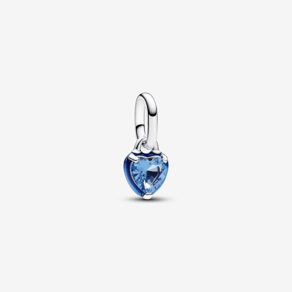 Pandora ME Blue Chakra Heart Mini Hangende Bedel 793042C02