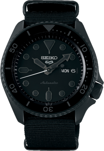 Seiko SRPD79K1 Herenhorloge - Zwart