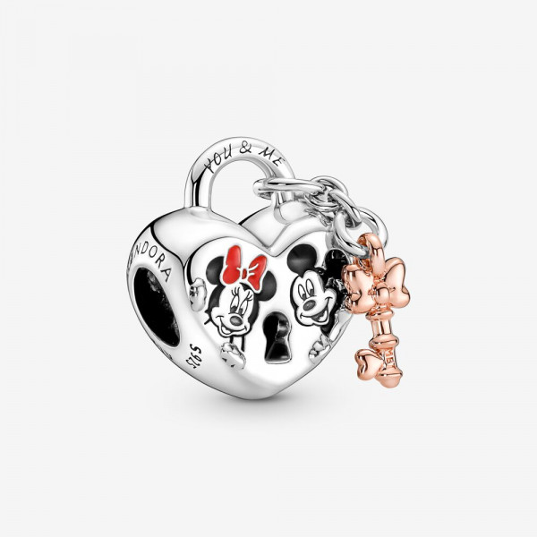 Pandora Moments - Disney Bedel Mickey & Minnie Mouse Hangslot 780109C01