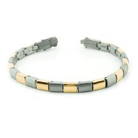 Boccia - Titanium Armband // 0313-02 // Goudkelurig