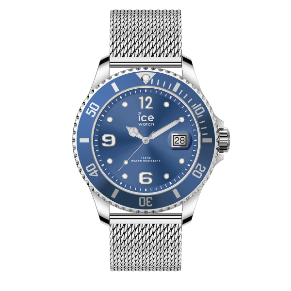 Ice-Watch - Ice Steel IW017667 Herenhorloge - Mesh Blue