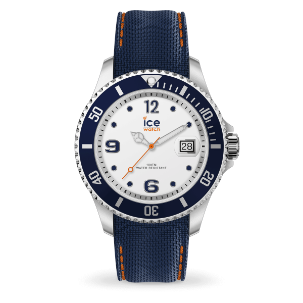 Ice-Watch - Ice Steel Chronograaf IW016771 Marine - Blauw