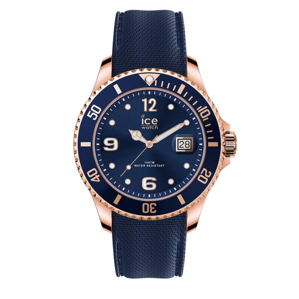 Ice-Watch - Herenhorloge Ice Steel IW017665 - Rosé-Blauw