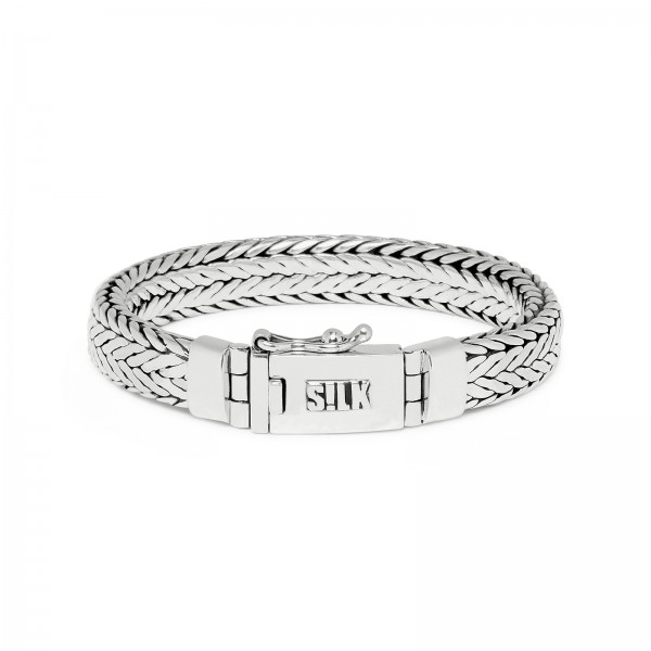 Silk Jewelry- Zilveren Armband 390.21cm Alpha