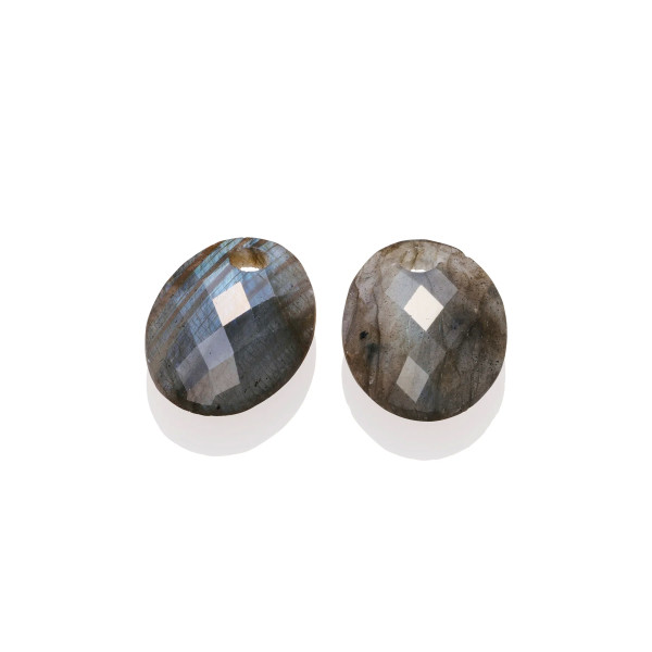 Sparkling Jewels Labradorite Medium Oval Oorbel EAGEM18-MO
