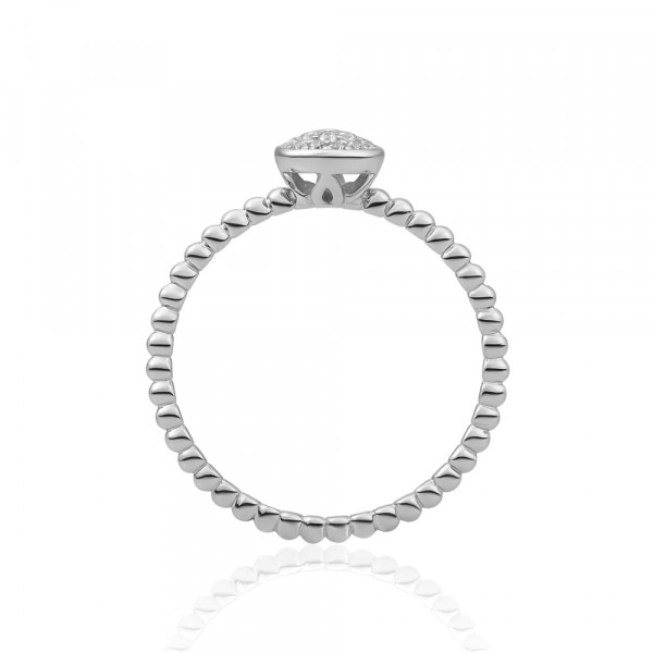 Sparkling Jewels - Disc Galaxy SRI05-54 Zilveren Ring