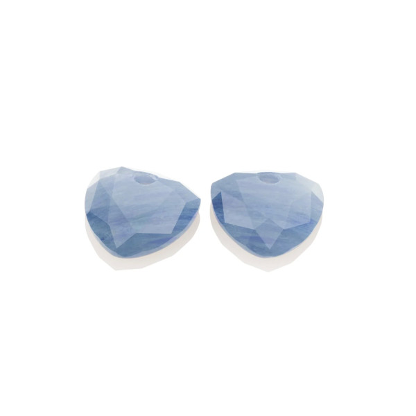 Sparkling Jewels Blue Aventurine Trillion Cut Oorbel Edelsteen EAGEM37-TRI