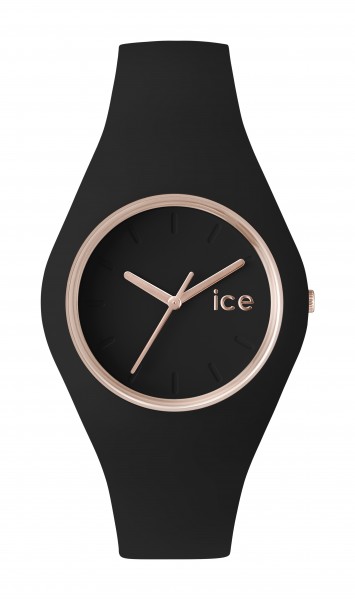 Ice-Watch - Ice Glam IW000980 Zwart - Rosé-Gold