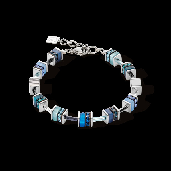 Coeur de Lion armband Sparkling Classic Update Blue 4509/30 - 0700