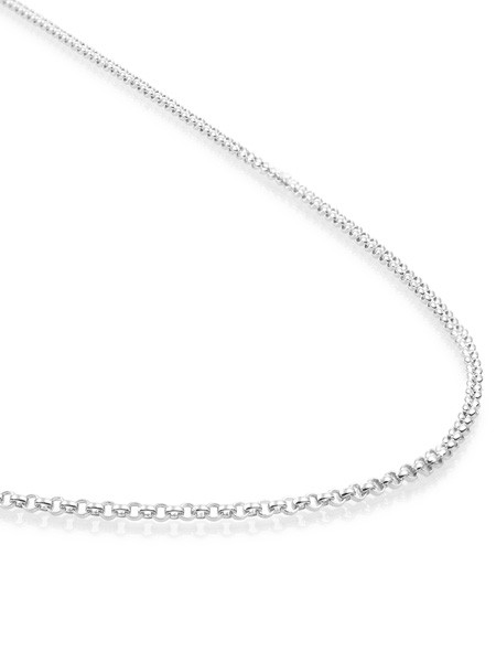 Sparkling Jewels - Zilveren Collier SNSM070 Anker