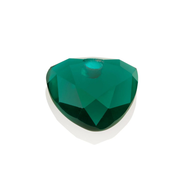Sparkling Jewels Petrol Green Quartz Trillion Edelsteen PENGEM52-TRI