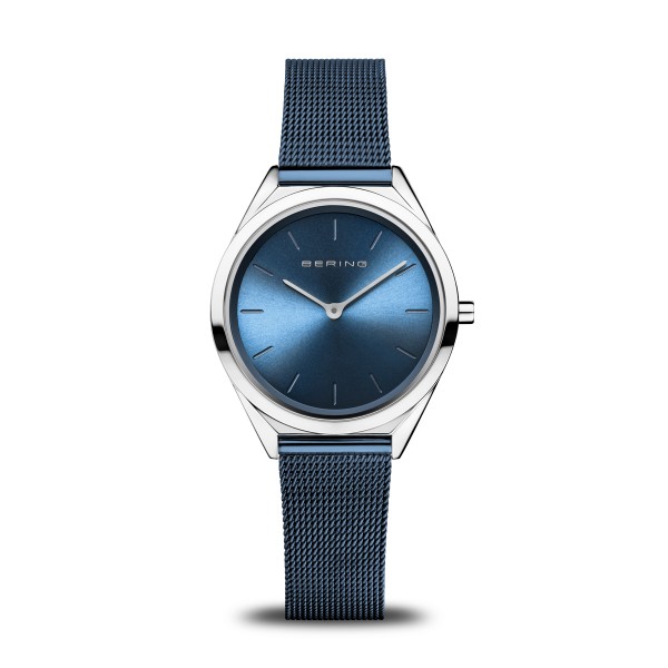 Bering - Ultra Slim 17031-307 Horloge - Blauw