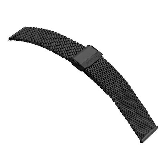 Samsung Smartwatch band 20mm zwart milanees