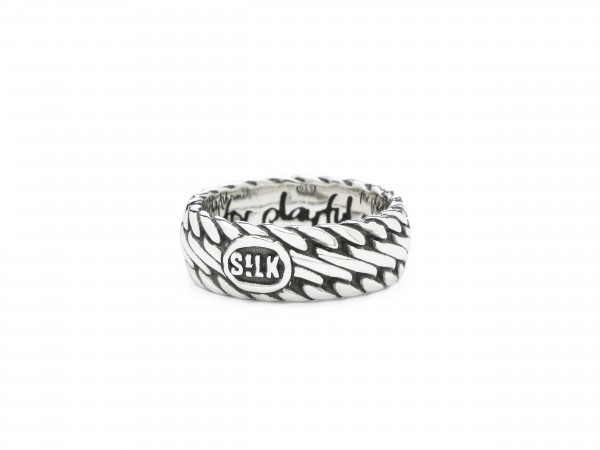 Silk - Zilveren Ring 161.20 Weave