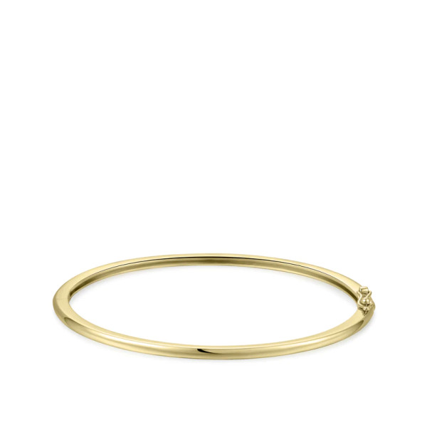 Geelgouden Bangle Armband 3mm breed