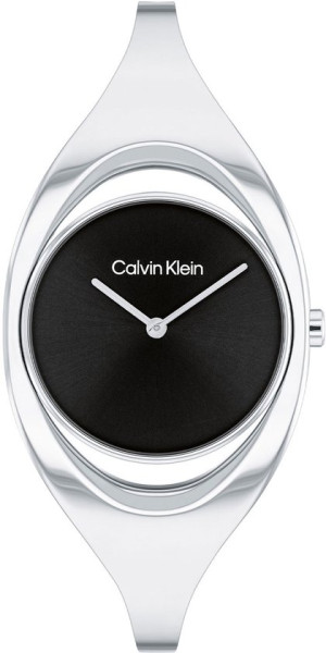 Calvin Klein Elated Zilverkleurige Damershorloge 30 mm CK25200423