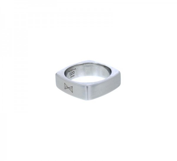 Aze Jewels - Ring Carre AZ-RG001-A-019 Zilverkleurig Vierkant