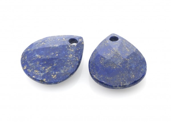 Sparkling Jewels Oorsieraad Gemstone EAGOLD04 Lapis Lazuli Facet