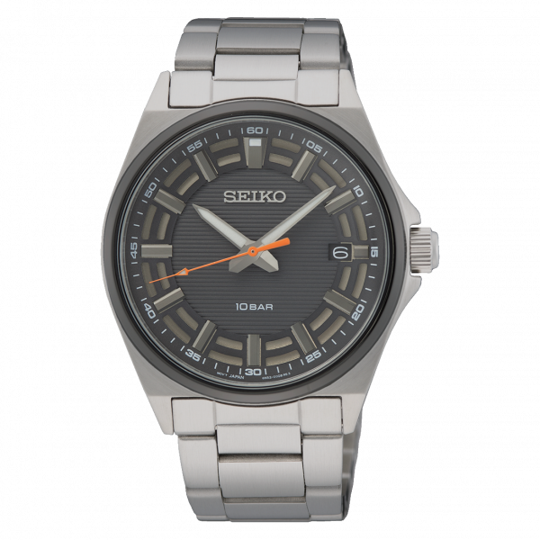 Seiko - Zilverkleurig SUR507P1 Herenhorloge