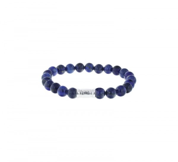 Aze Jewels - Armband AZ-BS005-A-190 Lapis Lazulli Natuursteen - Blauw