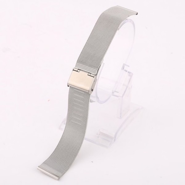 Remerko - horlogeband Mesh Milanees Staal 18mm