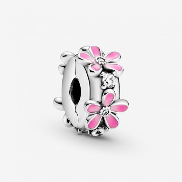Pandora Moments - Clip Pink Daisy Flower (Roze Madeliefjes) 798809C01
