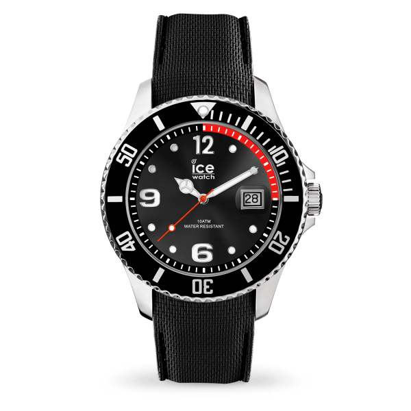Ice-Watch - Ice Steel Chronograaf IW016030 Herenhorloge - Zwart