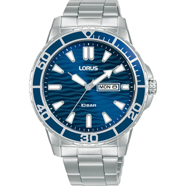 Lorus Sport Herenhorloge Blauw RH357AX9