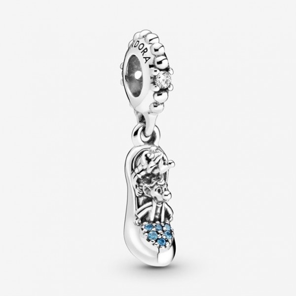 Pandora Moments - Disney Bedel 799192C01 Cinderella Glass Slipper & Mice