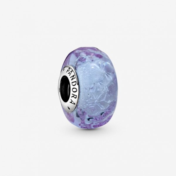 Pandora - Muranoglas Bedel 798875C00 Golvende Lavendel